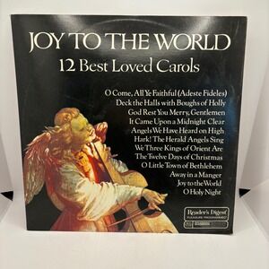 Joy‎ to the World 12 Best Loved Carols Vinyl Record Reader's Digest
